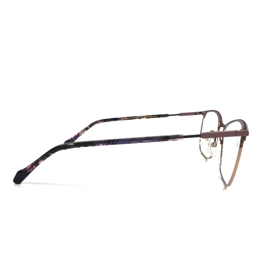 Etnia Barcelona Eyeglasses Frames UME PUDB Purple Dark Blue Rectangle 56-17-142
